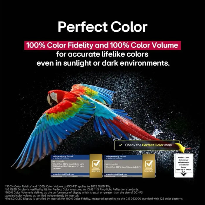 LG 83 Inch C5 Evo AI OLED 4K Smart TV 2025 | Alpha 9 AI Processor Gen8 | 144Hz VRR - 0.1ms Pixel Response Time | AI Magic Remote | Dolby Atmos | Black | OLED83C56LA-AMAG