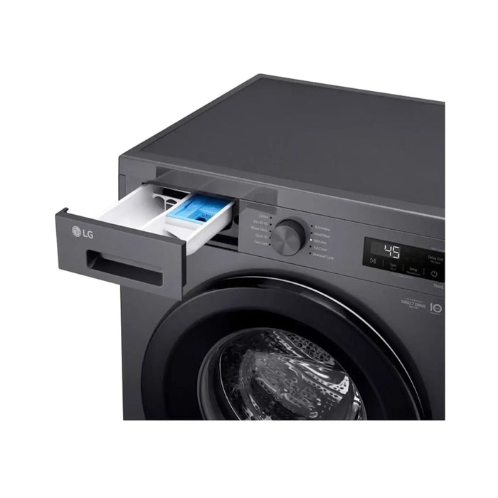 LG Front Load Washer 8 kg Black |F2Y1TYP6J |2024