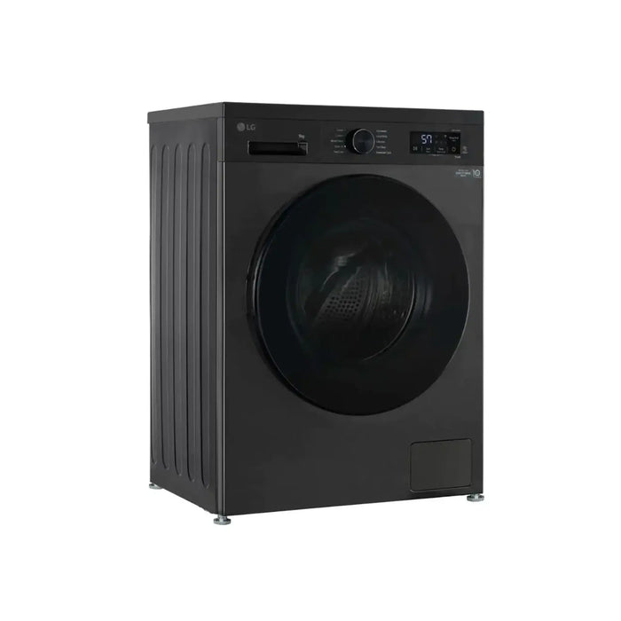 LG 9Kg Front Load Washing Machine | 1200RPM | Platinum Black | LVF0900PBGB