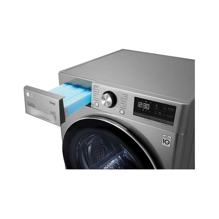LG Front Load 10 kg Dual Inverter Heat Pump Dryer |RH10V9PV2W|Platinum
