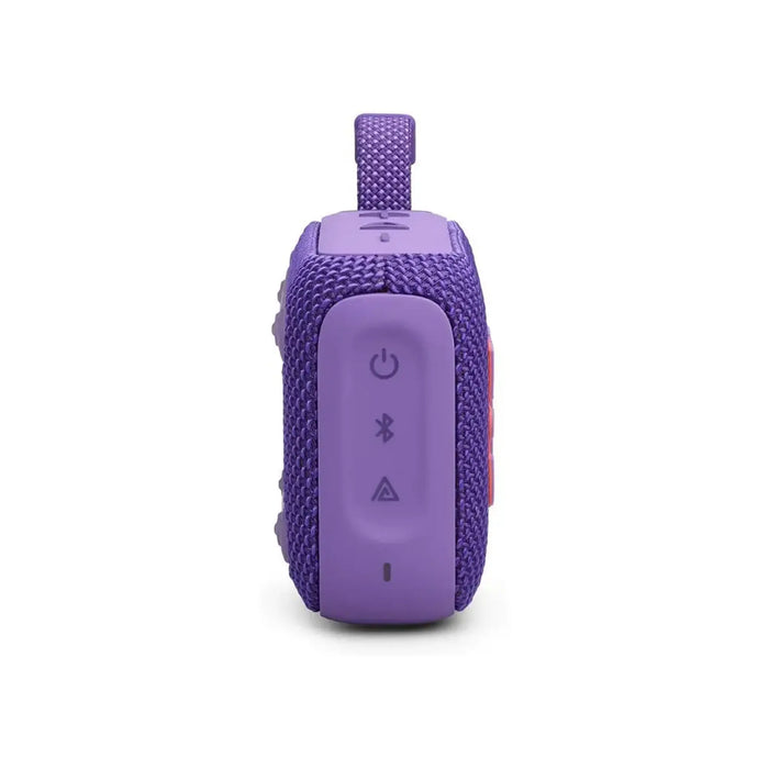 JBL Go 4 | Ultra-portable JBL Pro Sound with punchier bass | Up to 7 hours playtime | Waterproof and dustproof | Purple