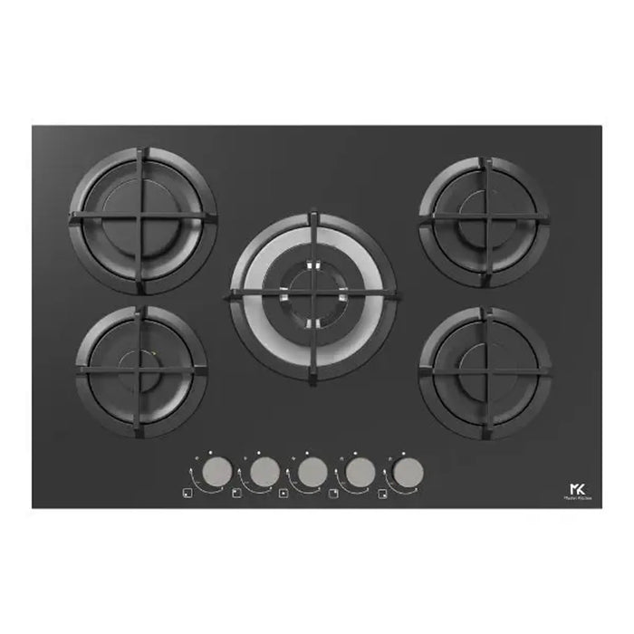 Master Kitchen Built in Hob-Gas 75 cm MKHG7541PRTCBK