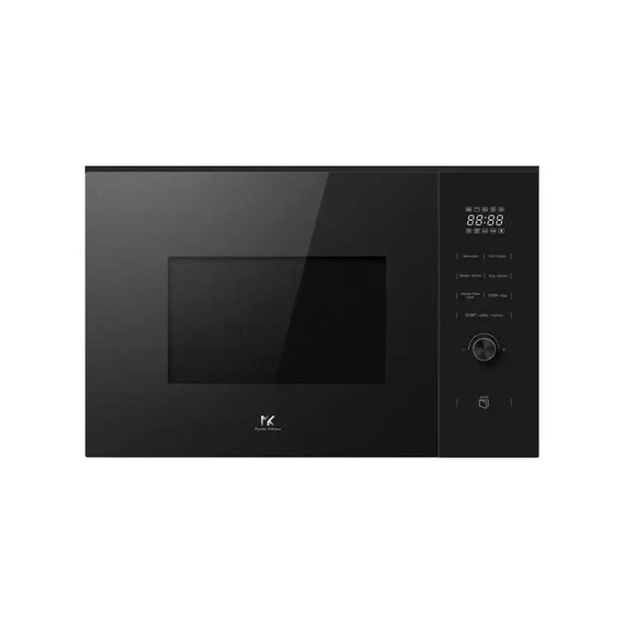 Master Kitchen Built-in Microwave Oven  25L Grill Black stainless steel Touch control with knob MKMWO1002EDMBXS