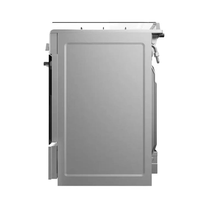 Midea 60x60cm Freestanding Cooker with Convection Fan | Full Gas Cooking Range with 4 Burners | Automatic Ignition & Full Safety | Cast Iron Pan Support | Double Knob for Grill & Oven Control | EME6060-C