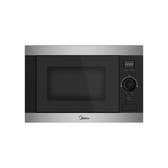 Midea Built-In Microwave 25L Grill Microwave Oven | Silver-Black Color | 1 Year Warranty | AG925BVK