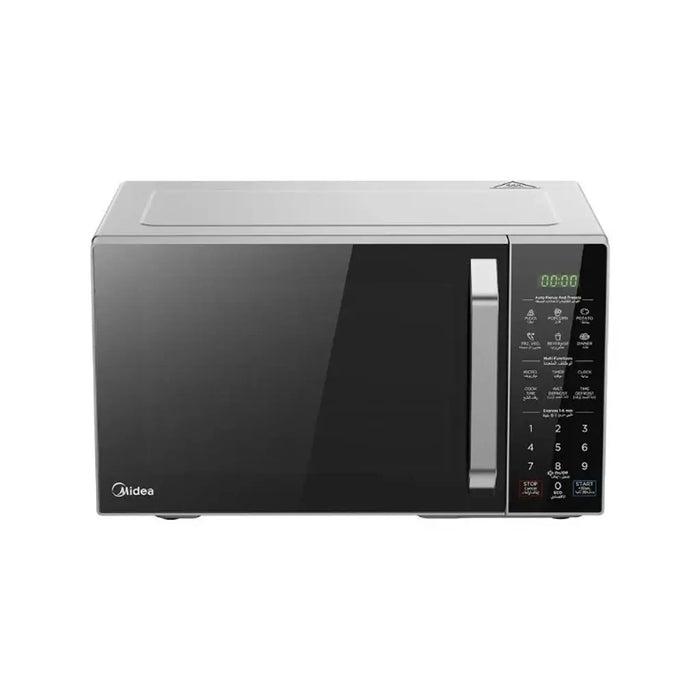 Midea 29 Liters Solo Digital Microwave Oven | 5 Power Levels & 8 Auto Menus | 900W | Child-Safety-Lock | Fast Reheat | Pull Open Door Handle | Cooking End Signal | Good for Home & Office | EM9P032MX
