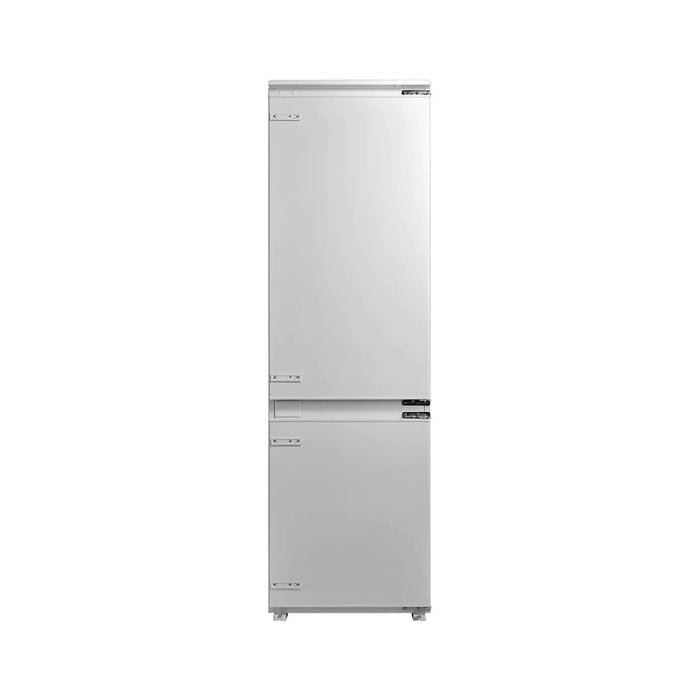 Midea Built-In Double Door Frost Free Bottom Freezer Refrigerator | 248L Net Capacity | Multi Air Flow | LED Lighting | Reversible Door | White | MDRE353FGE01