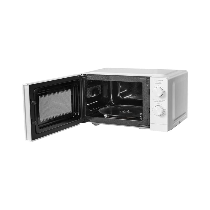 Midea 20L Solo Microwave Oven | 700W Power | 5 Power Levels | Defrost Function | Child Safety Lock | White | MO20MWH