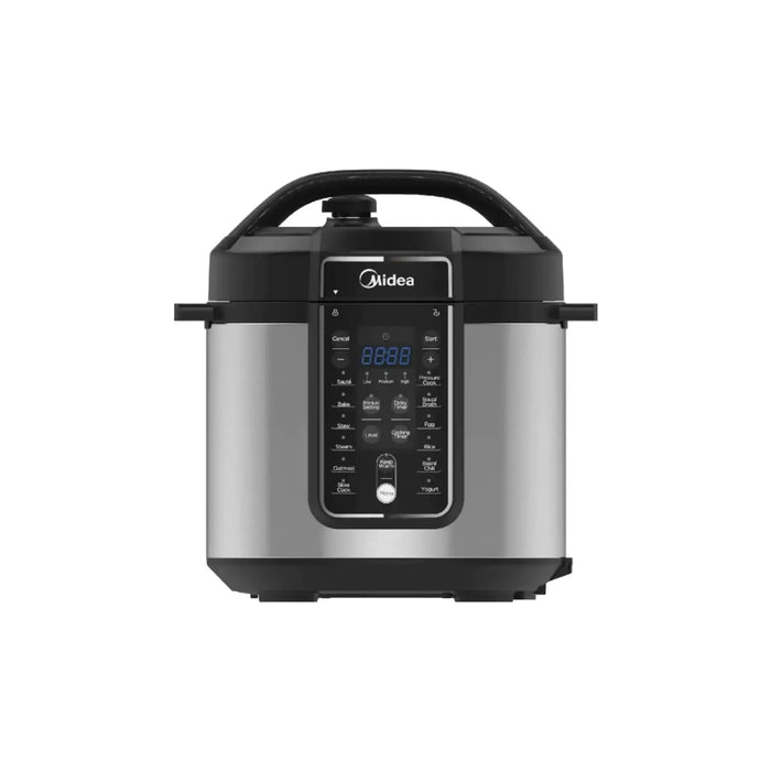 Midea 6L 13-in-1 Multifunctional Electric Pressure Cooker | LED Display | 13 Preset Menus | T1.5mm Aluminum Inner Pot | Auto Keep Warm | MYCS6037WP