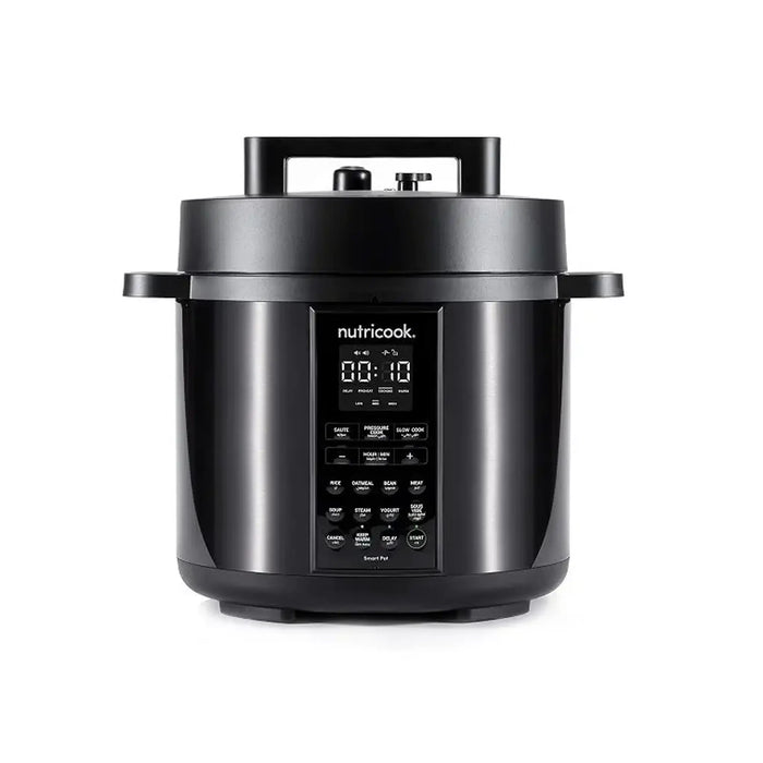 Nutricook Smart Pot 2 |8 Liters | 9-in-1 Electric Pressure Cooker | Slow Cooker | Rice Cooker | Steamer | Saut Pot | Yogurt Maker & More | 12 Smart Programs | New Smart Lid | Min 1 Year Manufacturer Warranty