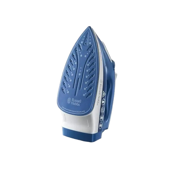Russell Hobbs Light And Easy Brights Sapphire Iron | 2400W Power | Ceramic Soleplate | 115g Steam Shot | 26483-56