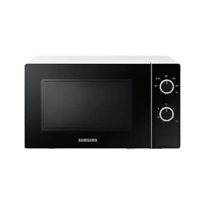 Samsung 20L Solo Microwave Oven | MS20A3010AH |  White | Full Glass Door | Dual Dial