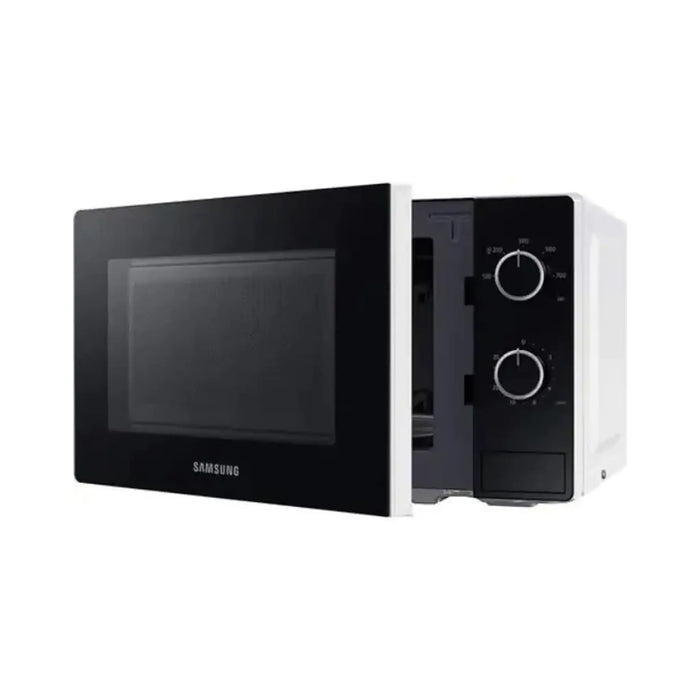 Samsung 20L Solo Microwave Oven | MS20A3010AH |  White | Full Glass Door | Dual Dial