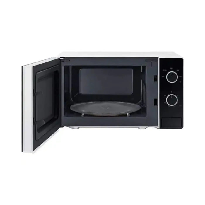 Samsung 20L Solo Microwave Oven | MS20A3010AH |  White | Full Glass Door | Dual Dial