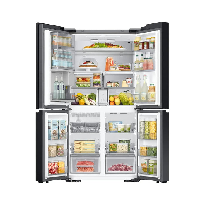 Samsung 650L Bespoke French Door Refrigerator | Triple Cooling | Wi-Fi SmartThings AI Energy Mode | Black | RF65DG90BEB1AE