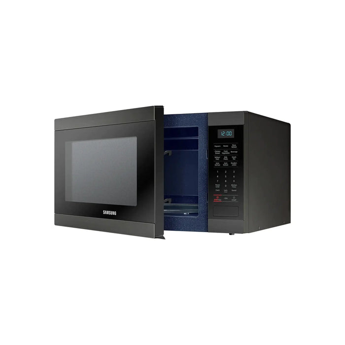 Samsung Solo Microwave Oven with Auto Cook and Timer 54L Black | 1500W Power Consumption | Ceramic Enamel Interior | 10 Power Levels | MS19M8000AG/SG