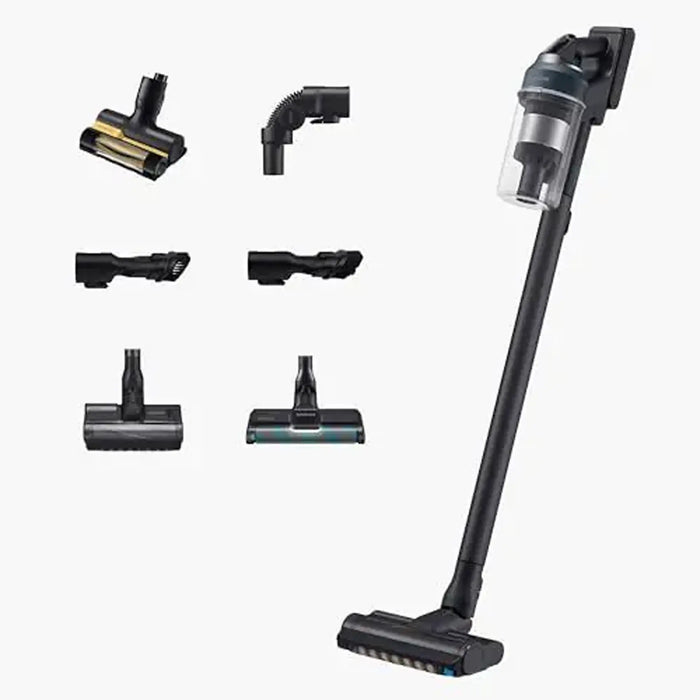Samsung Jet AI 80 Vacuum Cleaner | 280W Suction Power | HEPA Filtration | AI Cleaning Mode 2.0 | Black Chrometal | VS80F28DFP