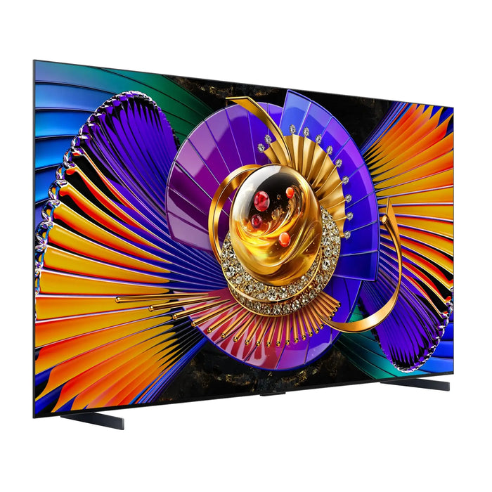 TCL 98 Inch SQD-Mini LED 4K Google TV | 144Hz Refresh Rate | Dolby Vision IQ | WiFi 6 | Black | 98C7L