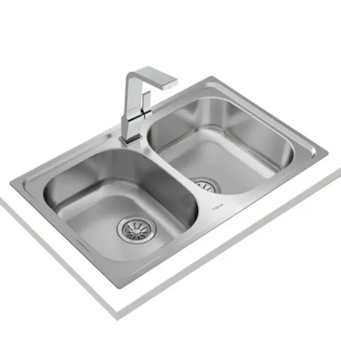 TEKA |Universe 80 T-XP 2B|  Inset stainless steel sink in 80 cm