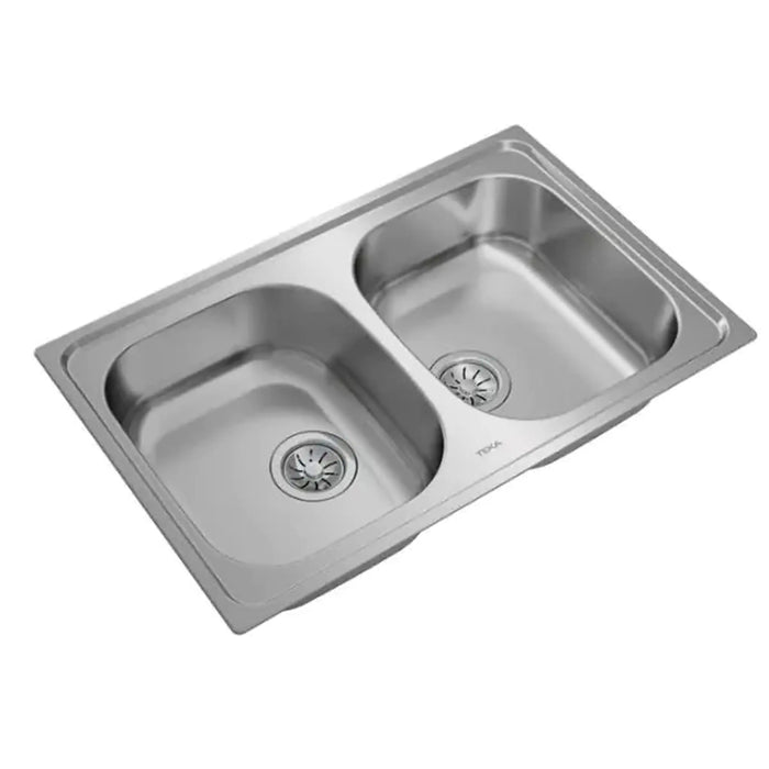 TEKA |Universe 80 T-XP 2B|  Inset stainless steel sink in 80 cm