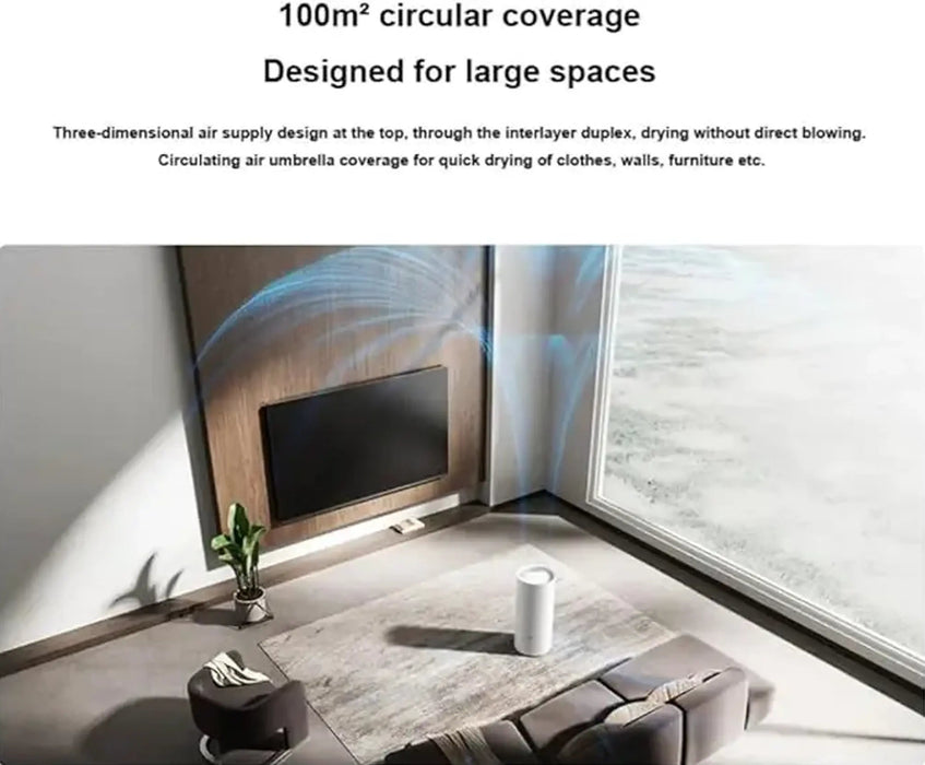 Xiaomi Smart Dehumidifier 20L | 20L Daily Dehumidifying Capacity | 4.5L Water Tank | Smart App Control | 5 Noise-Reduction Designs | CSJ0111DM