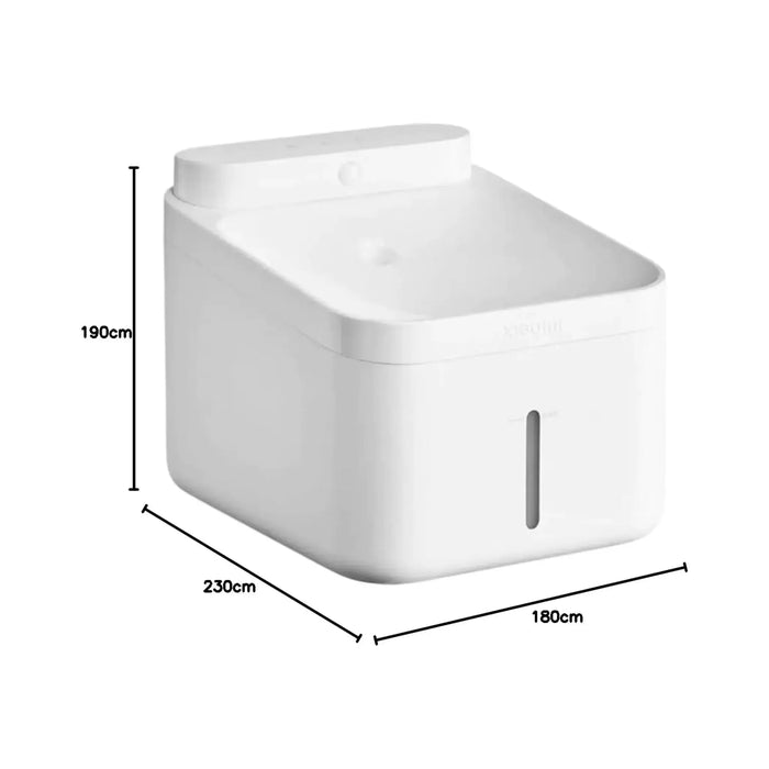 Xiaomi Smart Pet Fountain 2 | 3L Capacity | Wireless 100-Day Battery | 4-Stage Filtration | App Control | IPX7 Water Resistant