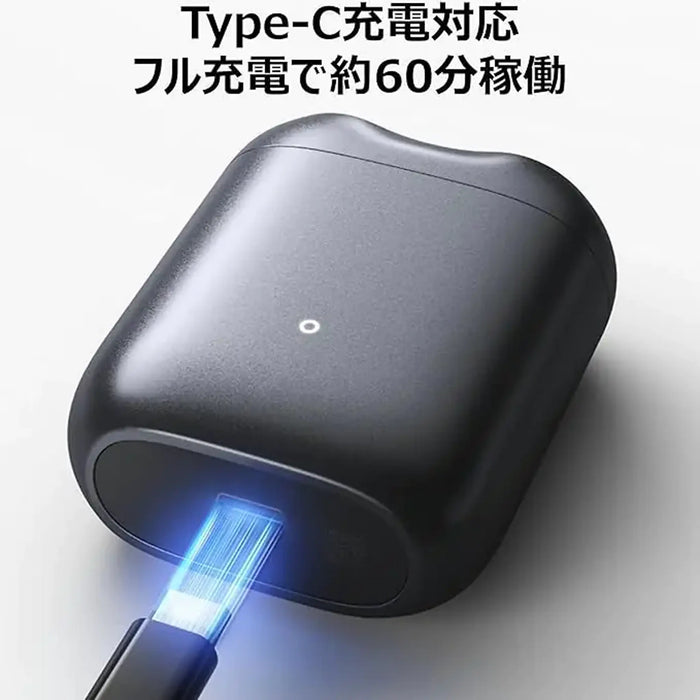 Xiaomi Electric Shaver S200 | Smart Sensor Operation | Dual-Track Curved Foils | IPX7 Waterproof | Type-C Charging | Gray