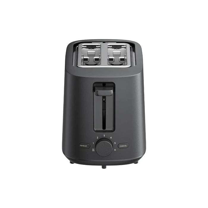 Xiaomi Toaster | 2-Slice 35mm Dual Wide-Slot Design | 780Ð930W Rated Power | 6 Toast Levels | Foldable Toast Rack | Flip-Free Cooking | Black | XMTSJ01FD