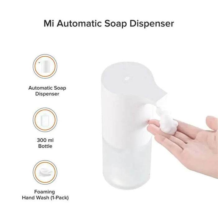 Xiaomi Mi Automatic Foaming Soap Dispenser | Touchless Infrared Sensor | 0.25s Fast Foaming | IPX4 Water Resistant | White