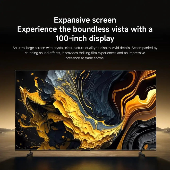 Xiaomi TV Max 100 2025 QLED 4K Smart TV | 100 Inch | 144Hz Refresh Rate | Quantum Dot Display | Dolby Vision Dolby Atmos | Google TV | L100MA-MAXME