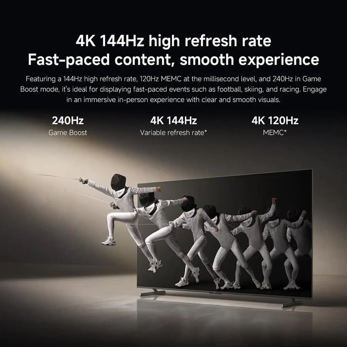 Xiaomi TV Max 100 2025 QLED 4K Smart TV | 100 Inch | 144Hz Refresh Rate | Quantum Dot Display | Dolby Vision Dolby Atmos | Google TV | L100MA-MAXME