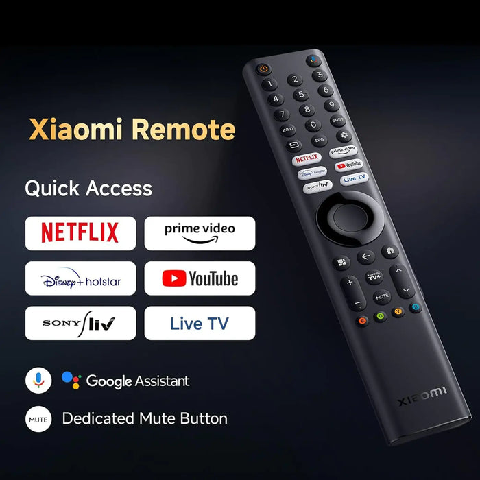 Xiaomi TV S Mini LED 75 2026 | 75 Inch 4K QD-Mini LED Smart TV | 1200 Nits Peak Brightness | 60Hz With 120Hz Game Boost | Dolby Audio DTS:X | Google TV