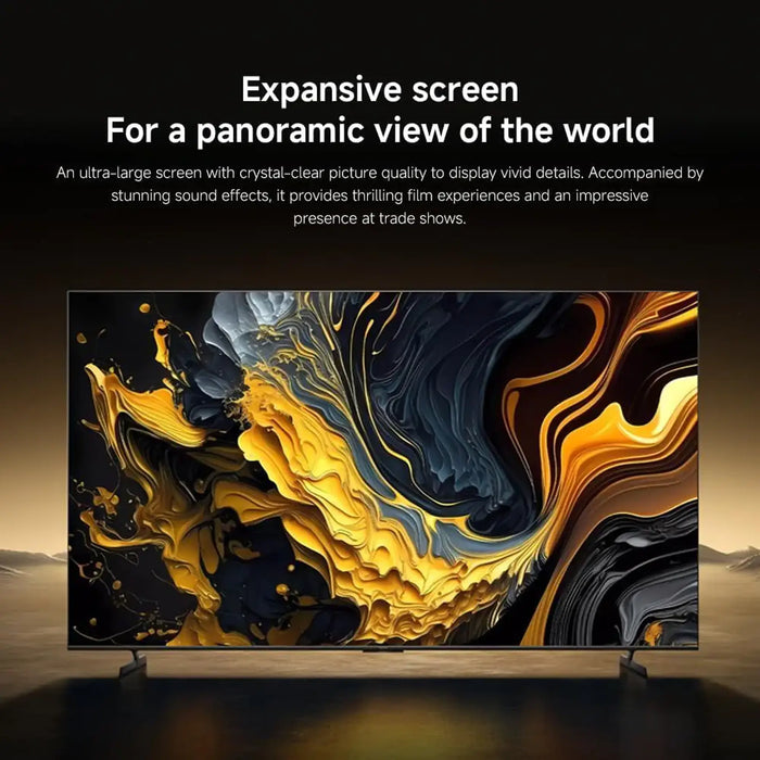 Xiaomi TV Max 85 2025 QLED 4K Smart TV | 85 Inch | 144Hz Refresh Rate | Quantum Dot Display | Dolby Vision Dolby Atmos | Google TV | Dark Gray
