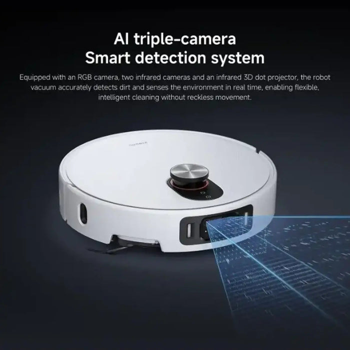 Xiaomi Robot Vacuum 5 Pro | 20000Pa Suction Power | AI Obstacle Avoidance HD Camera | Self-Cleaning Base Station With 4L Water Tank | 5200mAh Battery 140min | White | OV21GL