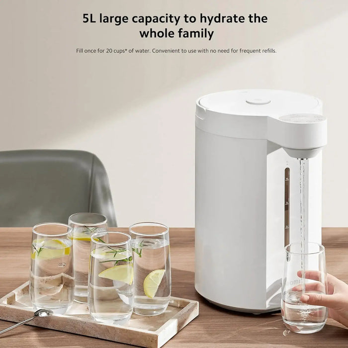 Xiaomi Smart Electric Hot Water Dispenser 5L | 5L Capacity | 1600W Fast Heating | Multi-Temperature Control 40Ð90¡C | App Control | White