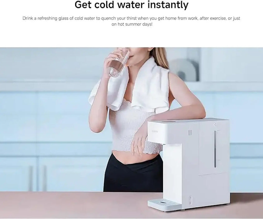 Xiaomi Smart Water Dispenser Hot And Cold | 3L Water Tank Capacity | 2180W Instant Heating In 3 Seconds | Cooling Down To 7¡C | Stepless 1¡C Temperature And Volume Adjustment | App Control And Child Lock | MJMY23-A
