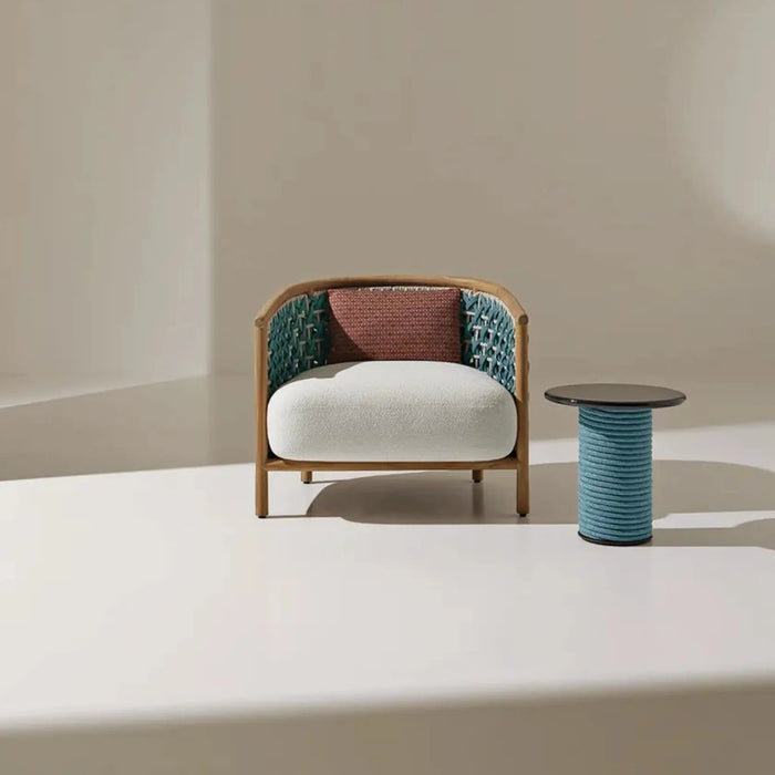 Ethimo Patio Lounge Armchair Natural Tresori