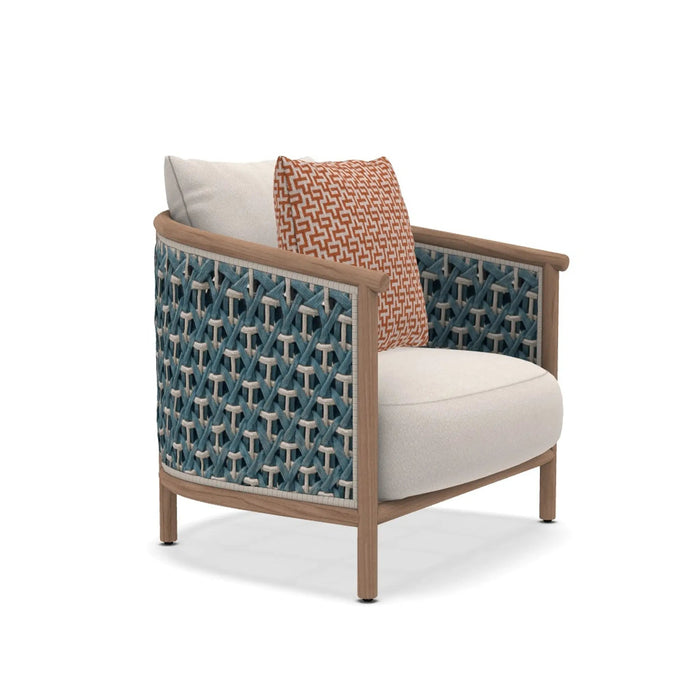 Ethimo Patio Lounge Armchair Natural Tresori