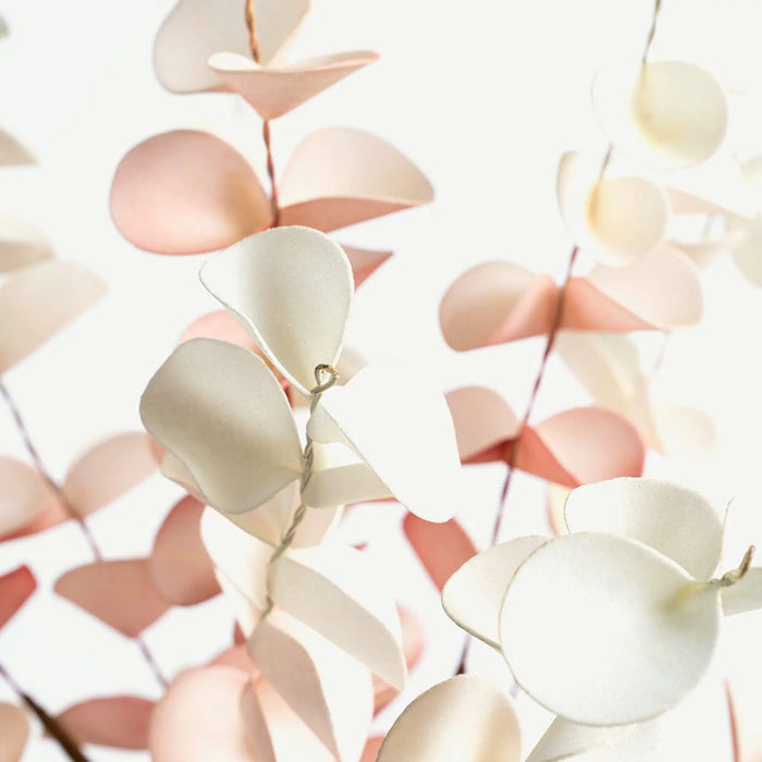 Eucalyptus Leaves -Pastel Pink