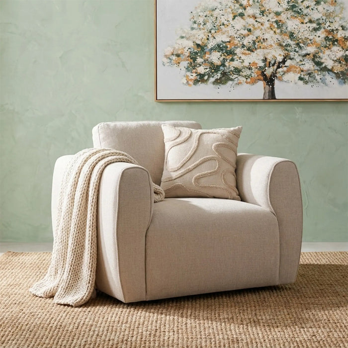 Finlay 1 Seater Sofa Ivory