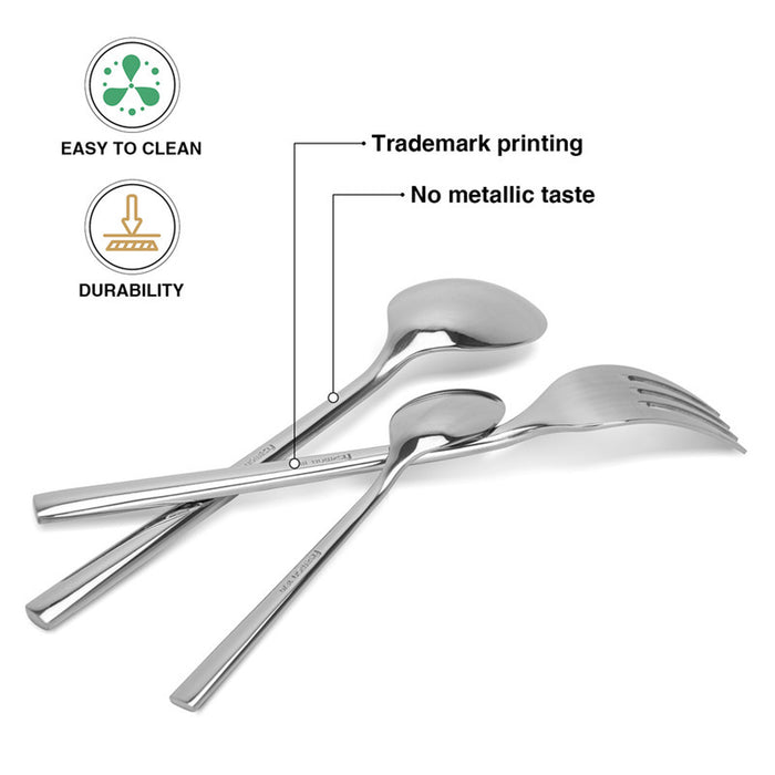 Fissman 12-Piece Cutlery Set Verden Series Stainless Steel