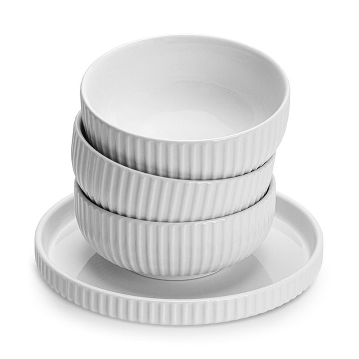 Fissman 12-Piece Tableware Set Ivorya (Durable Porcelain)