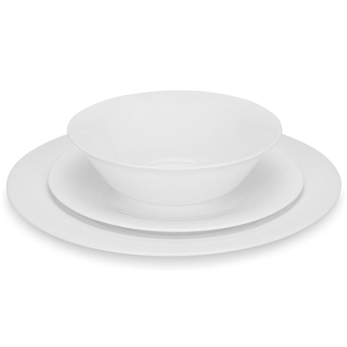 Fissman 12-Piecetableware Set Felizia Opal Glass
