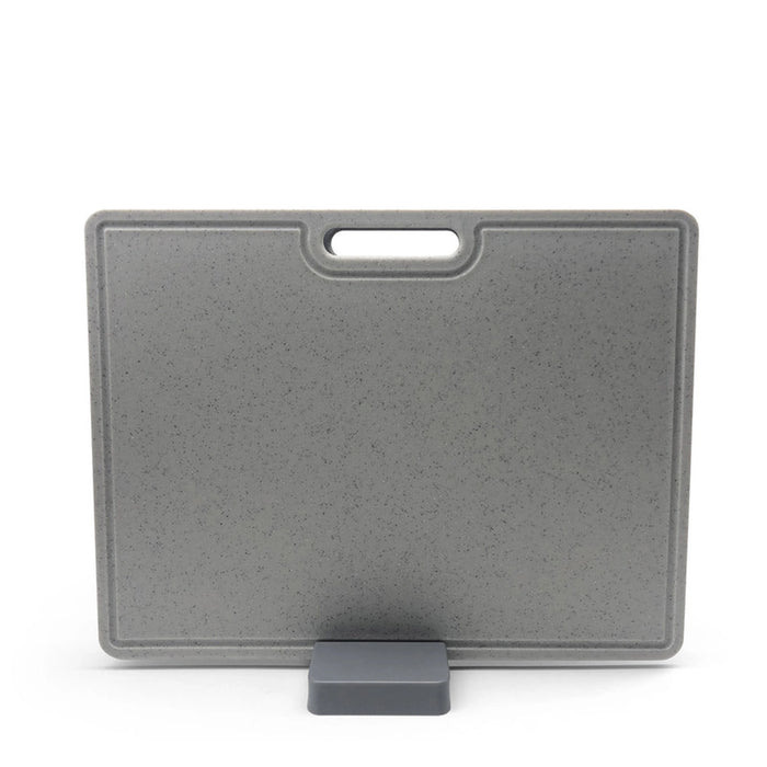 2-Piece with Stand Chopping Board Kitchen Cutting Boards 40cm, Non-Slip, Stain & Odor Resistant