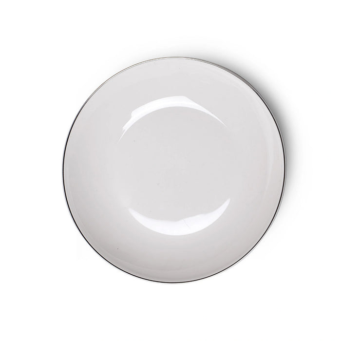 Fissman 20cm Porcelain Deep Plate Aleksa Series Porcelain