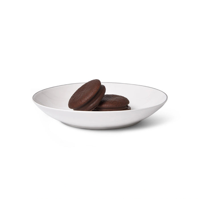 Fissman 20cm Porcelain Deep Plate Aleksa Series Porcelain