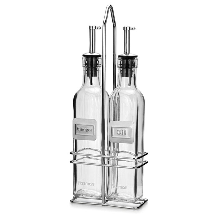 Fissman 2-Piece Bottle Oil and Vinegar 2x250ml Glass