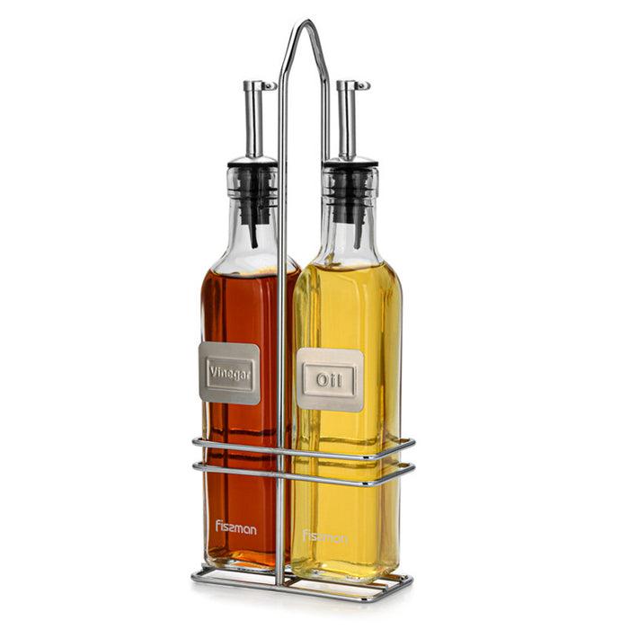 Fissman 2-Piece Bottle Oil and Vinegar 2x250ml Glass