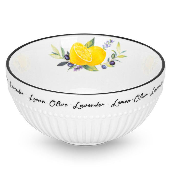 Fissman 2-Piece Bowl Lemon Provence 12cm Porcelain