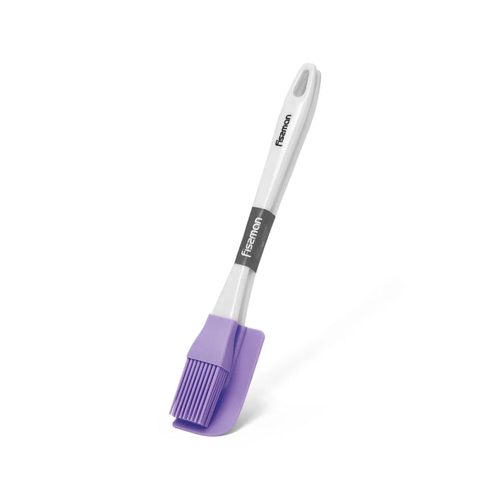 Fissman 2-Piece Brush And Spatula Set Purple 22cm